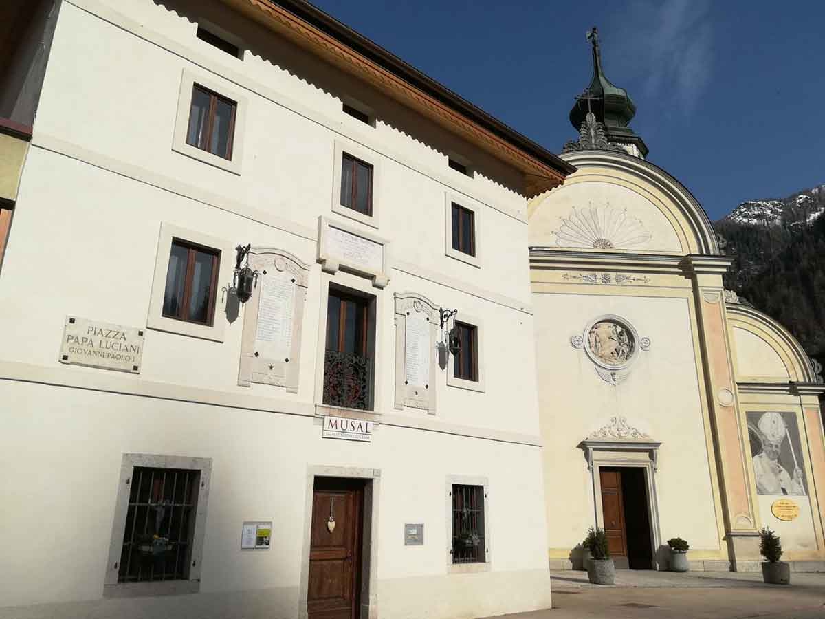 Foto del Museo dedicato a Papa Luciani